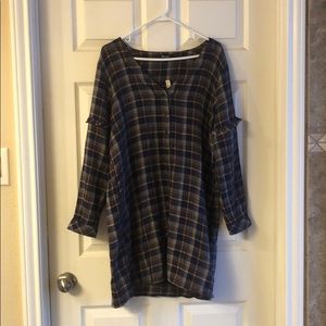 Madewell plaid dress
